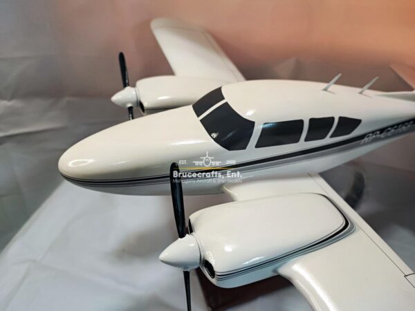 Piper PA-23 Aztec with detailed craftsmanship.